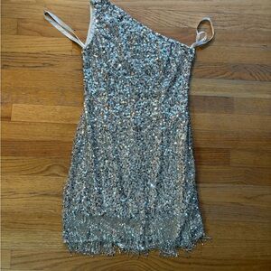 Mac Duggal sequin dress